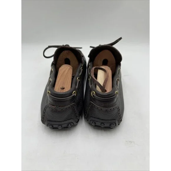 Bruno Marlo Men’s Tino Leather Loafers Slip-On Brown Size 8M